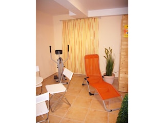 Wellnessbereich im Keller