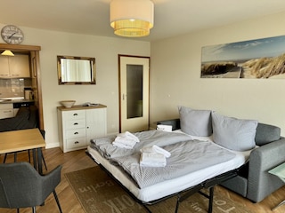 Wohnbereich inkl. Schlafcouch