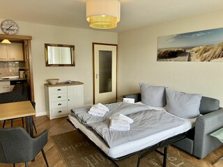 Wohnzimmer inkl. Schlafsofa