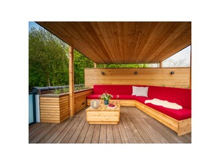 Dachterrasse von der FeWo Inselblick