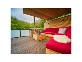 Dachterrasse von der FeWo Inselblick