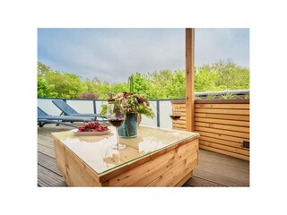 Dachterrasse von der FeWo Inselblick
