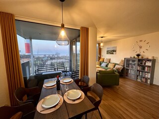 Dining and Living Area