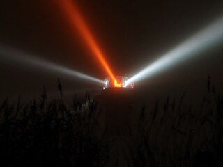 Leuchtturm bei Nebel