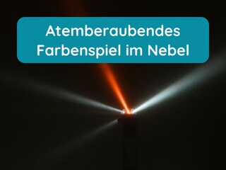 Neuer Leuchtturm Marienleuchte im Herbst