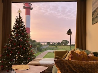 Ausblick vom Wohnzimmer