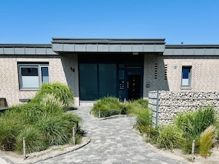 Vordere Ansicht des Hauses