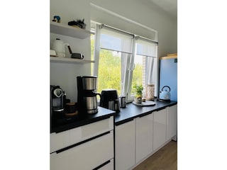 Seitliche Küchenansicht