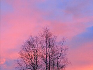 Abendrot über Waltenhofen