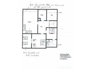 Apartamento de vacaciones Wölpinghausen Plano de planta 41