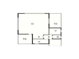 Vakantiehuis Havneby Grondplan 21