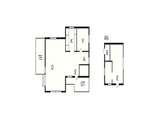 Vakantiehuis Ingarö Grondplan 6