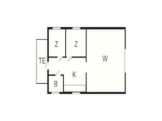 Vakantiehuis Eresfjord Grondplan 8