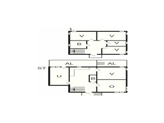 Vakantiehuis Lysekil Grondplan 26