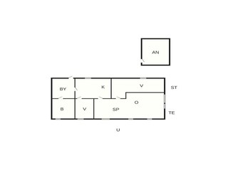 Ferienhaus Aakirkeby Grundriss 41