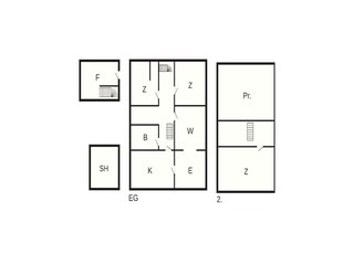 Appartement Treungen (Telemark) Grondplan 38