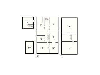 Appartement Treungen (Telemark) Grondplan 39