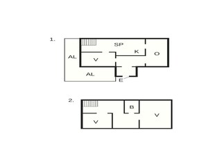 Vakantiehuis Bockara Grondplan 36