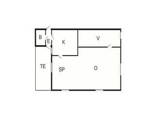 Vakantiehuis Bergen (Norwegen) Grondplan 33