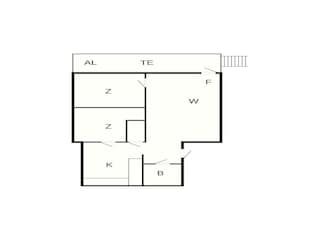 Vakantiehuis Ängen Grondplan 8