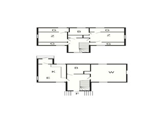 Vakantiehuis Västrum Grondplan 27