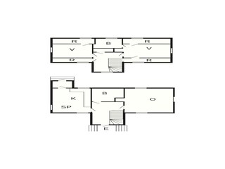 Vakantiehuis Västrum Grondplan 9