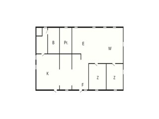 Vakantiehuis Katthammarsvik Grondplan 27