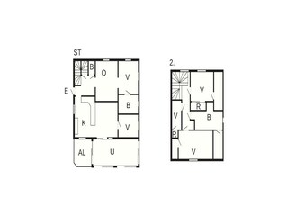 Vakantiehuis Ulricehamn Grondplan 53