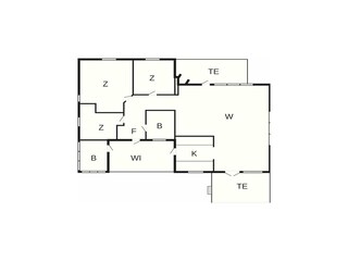 Vakantiehuis Norrtälje Grondplan 36
