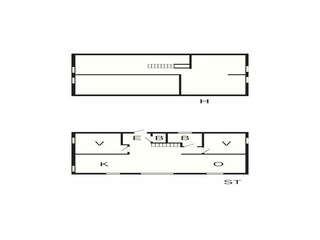 Vakantiehuis Heberg Grondplan 16