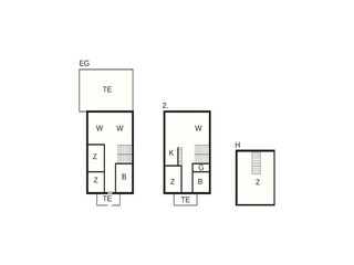 Vakantiehuis Tysnes Grondplan 45