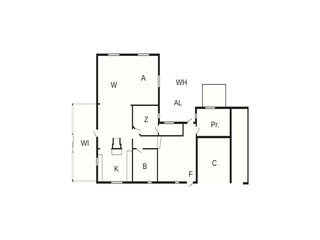 Vakantiehuis Laksta Grondplan 17