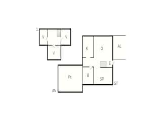 Vakantiehuis Höör Grondplan 26