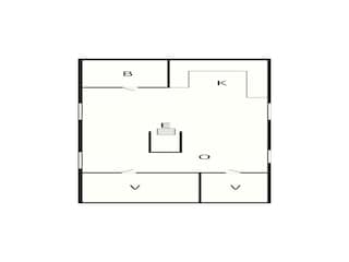 Vakantiehuis Sölvesborg Grondplan 36