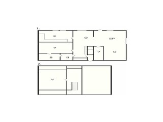 Vakantiehuis Lyngdal Grondplan 55