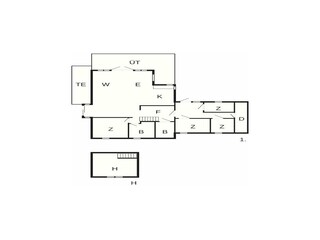 Vakantiehuis Etnedal Grondplan 25