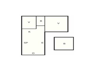 Vakantiehuis Løkken Grondplan 38