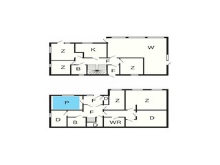 Vakantiehuis Stavang Grondplan 8