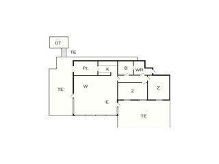Ferienhaus Humlum Grundriss 2