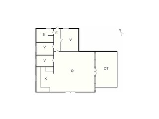 Vakantiehuis Silkeborg Grondplan 27