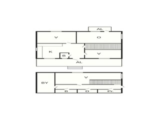 Vakantiehuis Karlskrona Grondplan 16