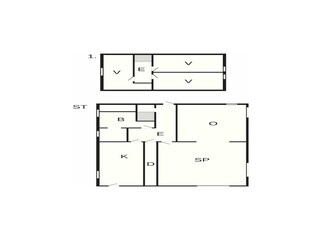 Ferienhaus Veddinge Grundriss 55
