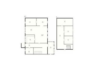 Vakantiehuis Knud Strand Grondplan 41