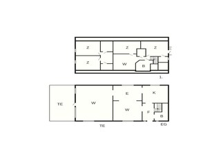 Vakantiehuis Vejbystrand Grondplan 66