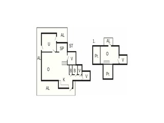 Vakantiehuis Laholm Grondplan 11