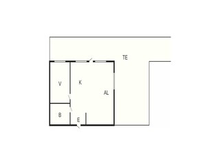 Vakantiehuis Grisslehamn Grondplan 26