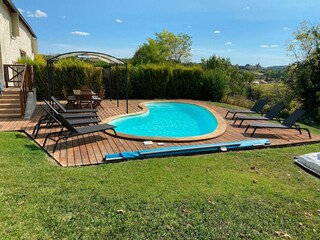 Casa de vacaciones Saint Avit Grabación al aire libre 1