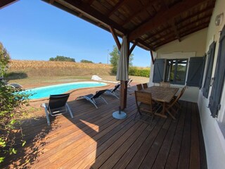 Vakantiehuis Saint Avit Buitenaudio-opname 3