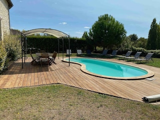 Casa de vacaciones Saint Avit Grabación al aire libre 1