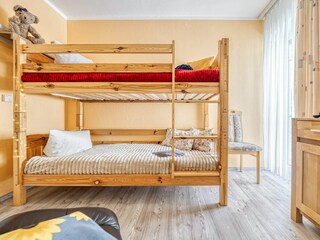 Schlafzimmer mit Etagenbett